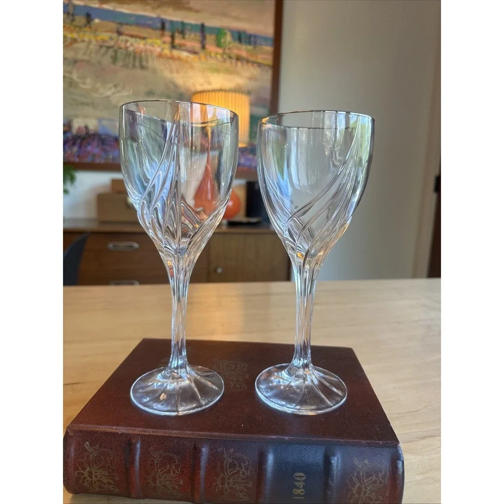 Lenox Crystal - Debut Platinum - Set of 2 Water Goblets